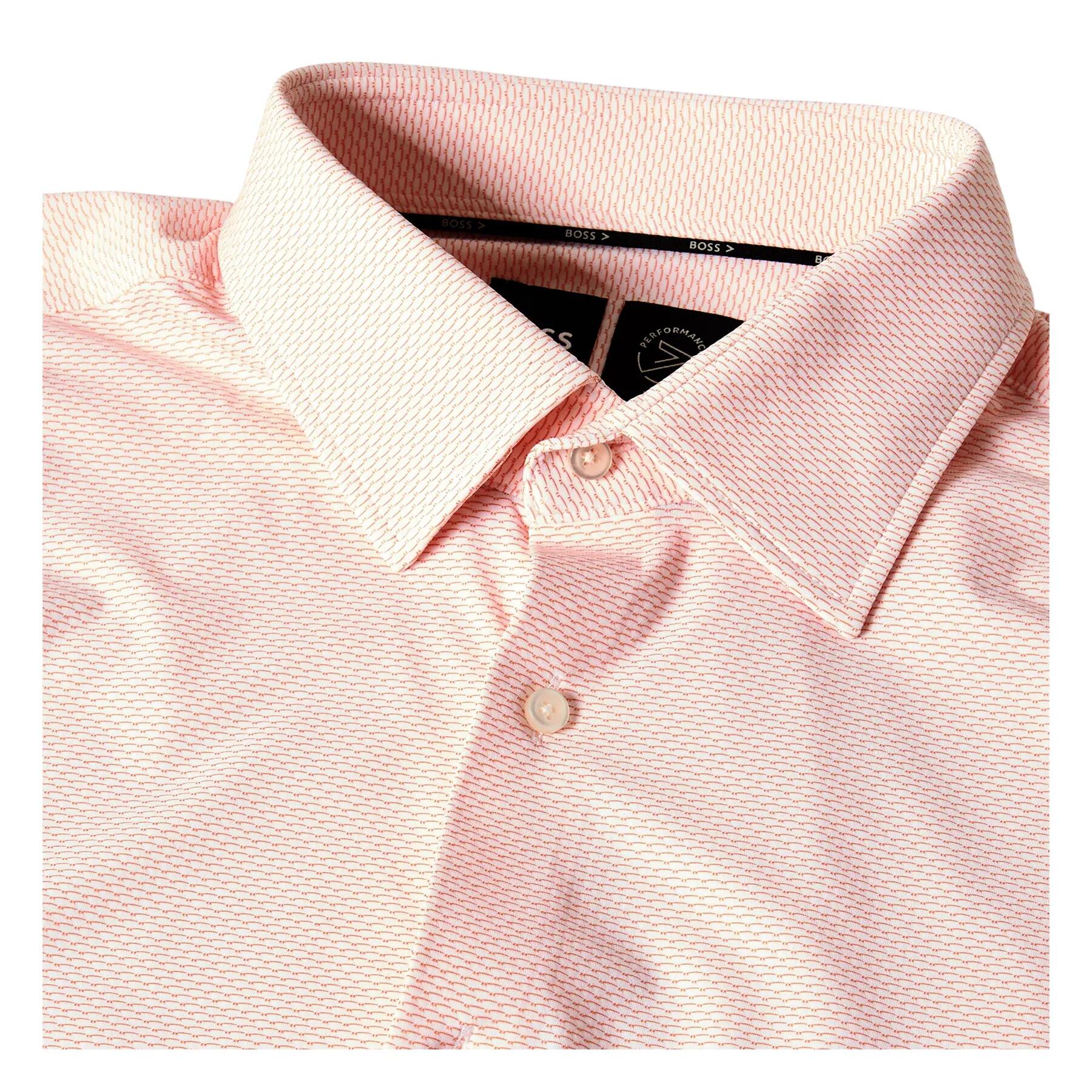 Camicia Oxford Collare A Punta Manica Lunga Uomo Boss Arancione Scuro 3/3
