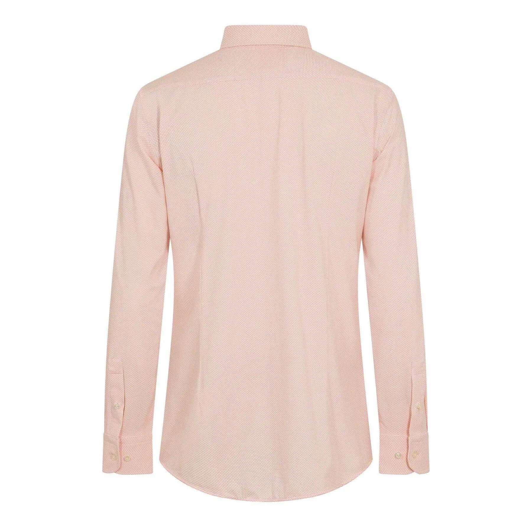 Camicia Oxford Collare A Punta Manica Lunga Uomo Boss Arancione Scuro 2/3