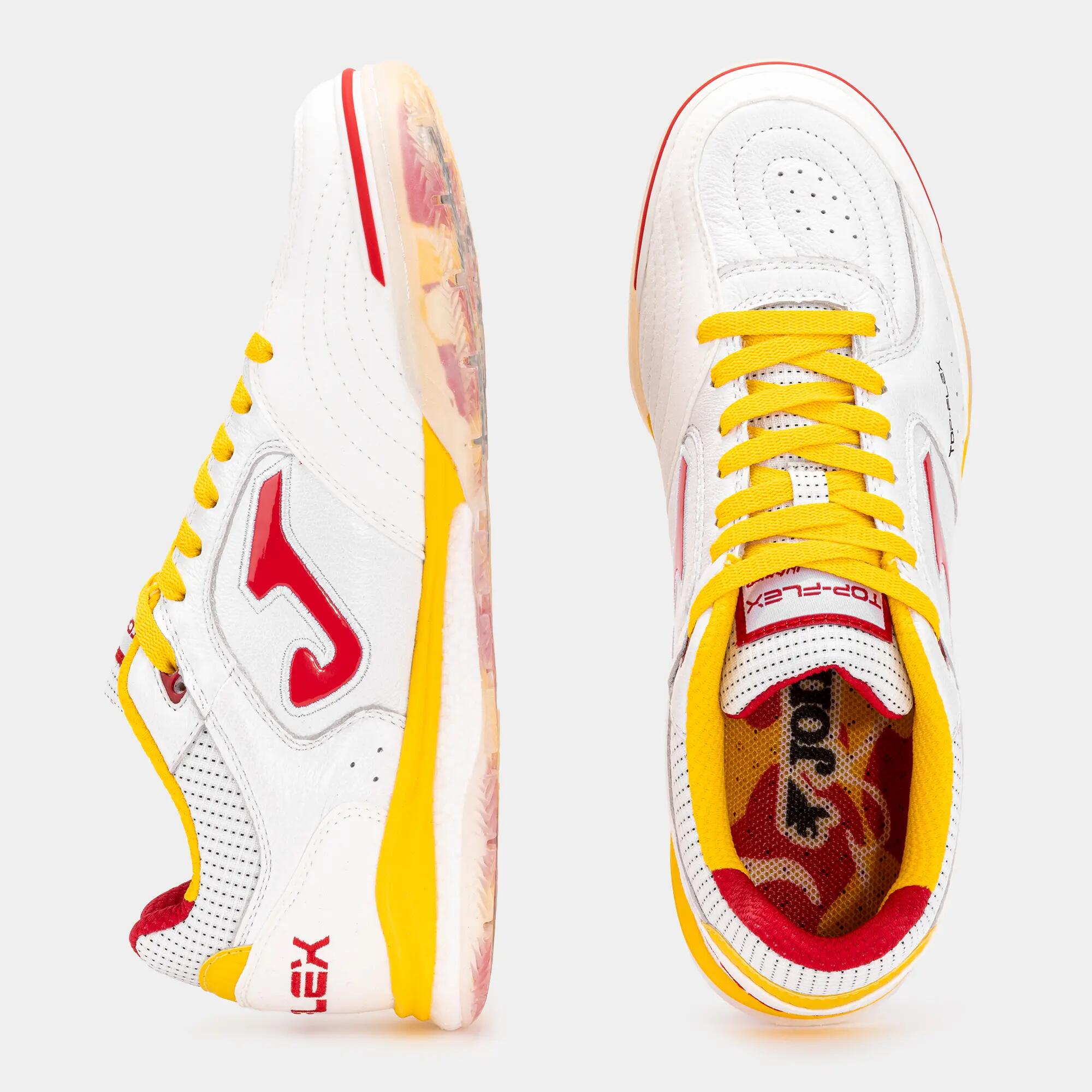 Zapatillas Fútbol Sala Adulto Joma Top Flex Rebound 26 IN Blanco 4/5