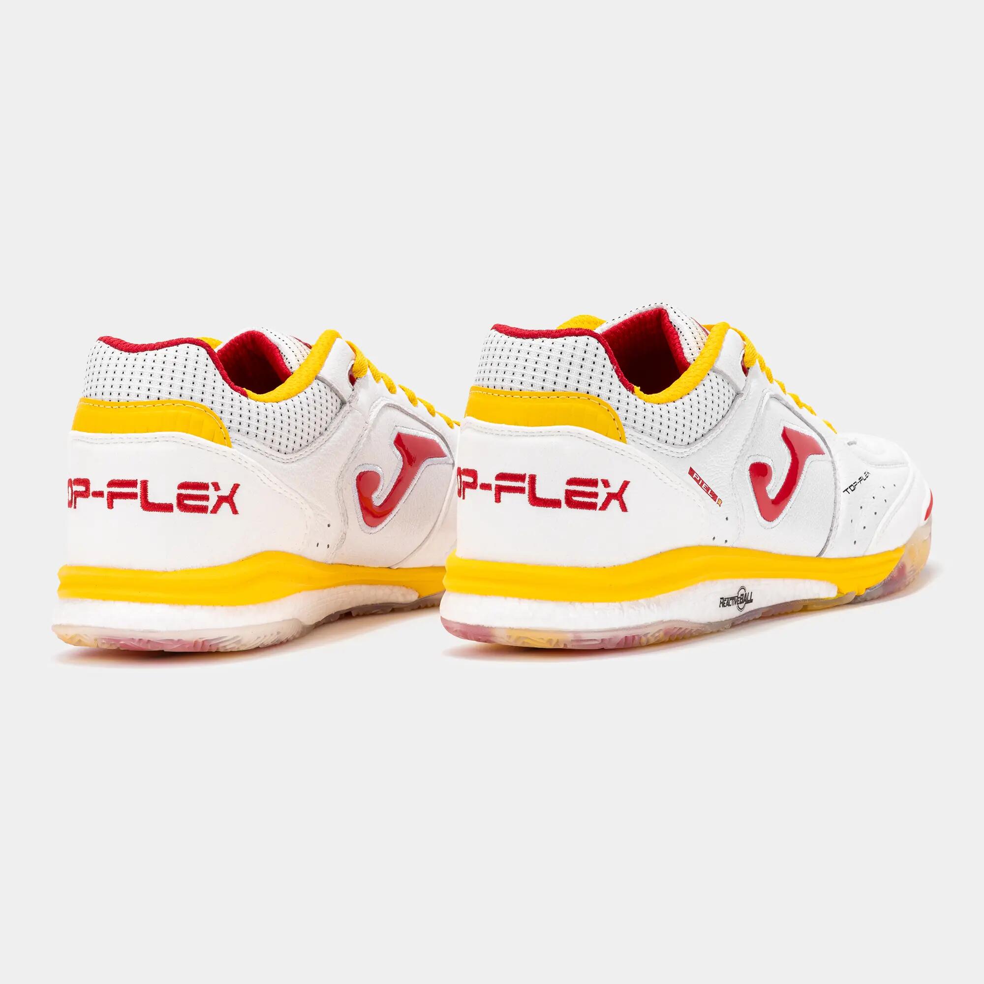 Zapatillas Fútbol Sala Adulto Joma Top Flex Rebound 26 IN Blanco 3/5