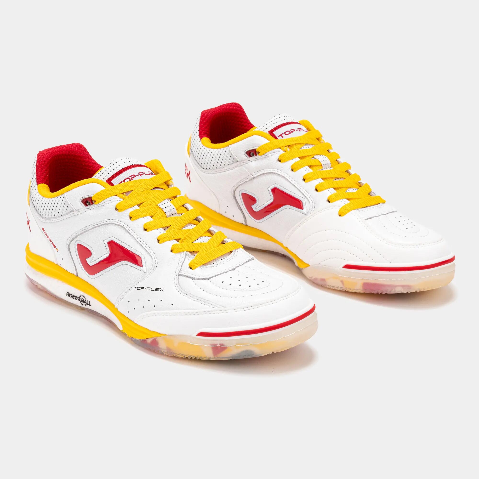 Zapatillas Fútbol Sala Adulto Joma Top Flex Rebound 26 IN Blanco 2/5