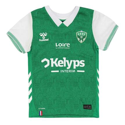 Maillot Domicile Motif/style AS SaintÉtienne 2025/2026 Enfant (Vert)