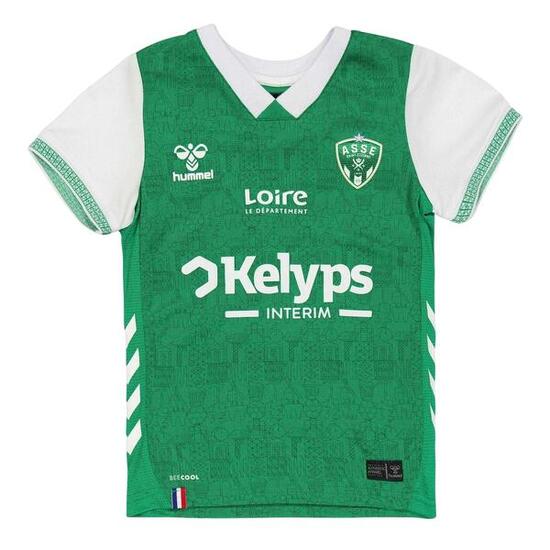 Maillot Domicile Motif/style AS SaintÉtienne 2025/2026 Enfant (Vert)