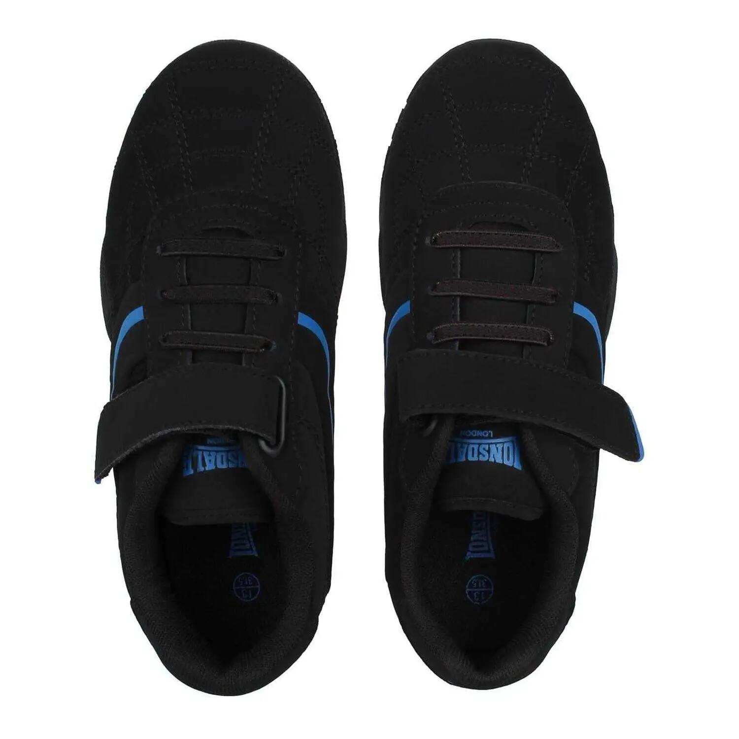 "Camden" Sneaker für , Klettverschluss Kinder Schwarz/Blau 4/5