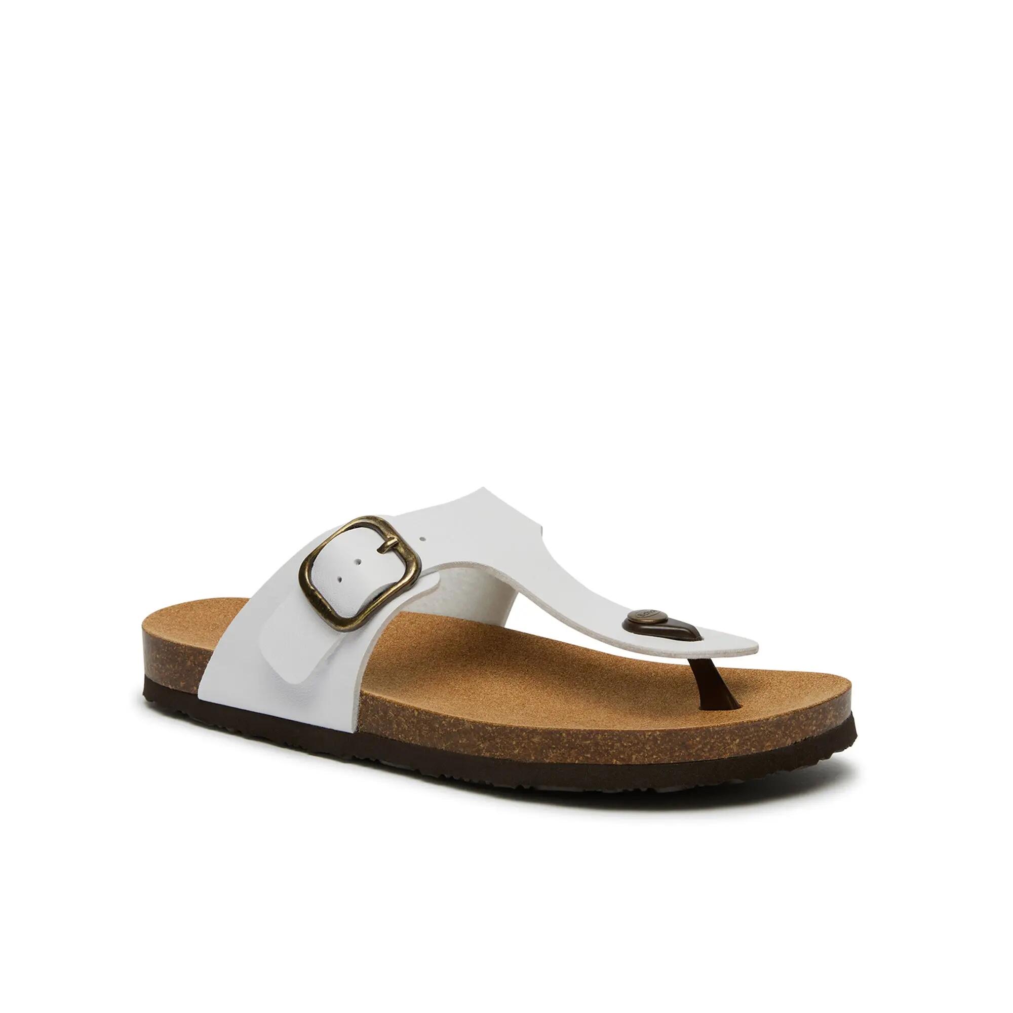 Chinelos de dedo mulher Jackie Thong Branco 2/4