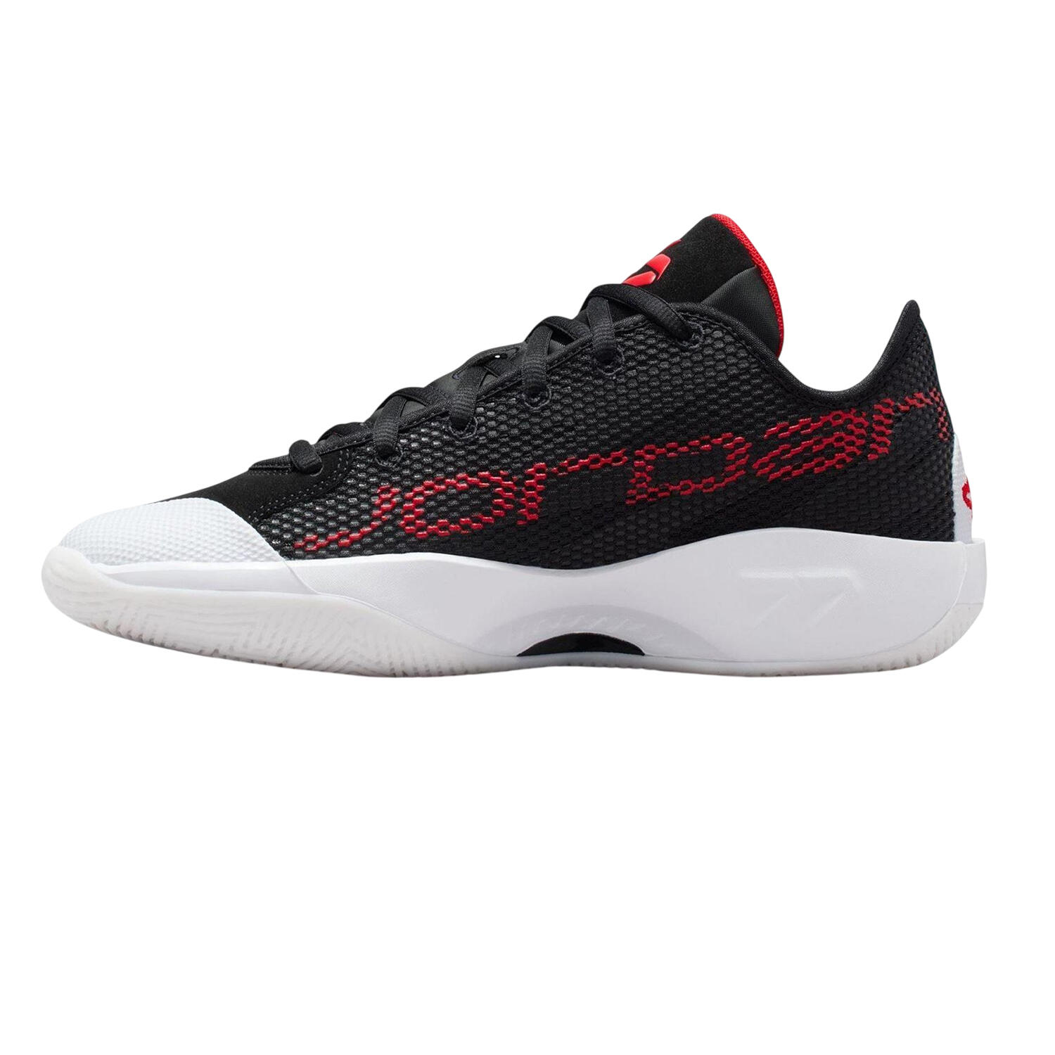 "Luka 77" Basketball Schuhe für Herren Schwarz/Rot 3/4