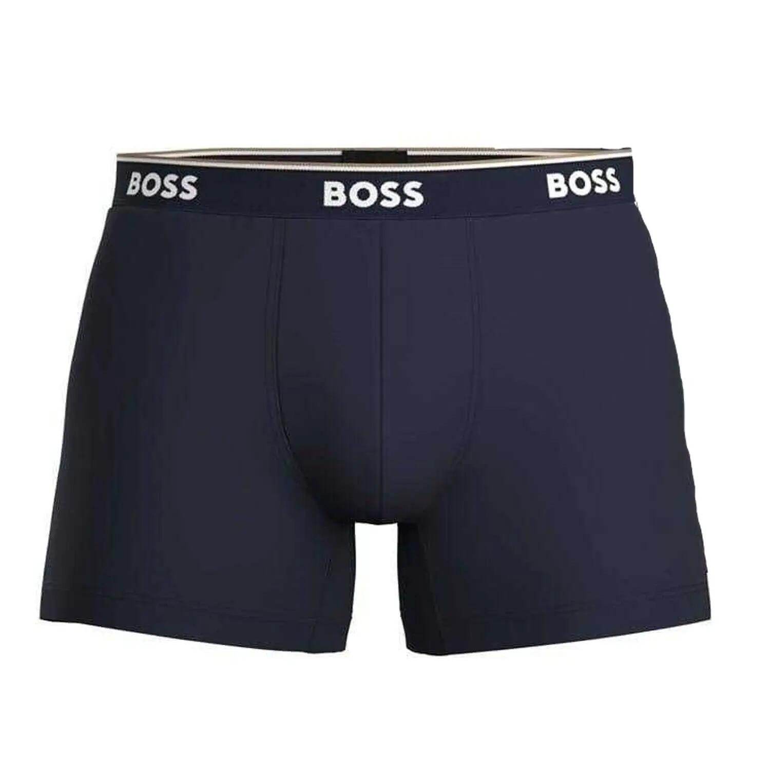 Boxershorts für (3erPack) Herren Marine 2/4