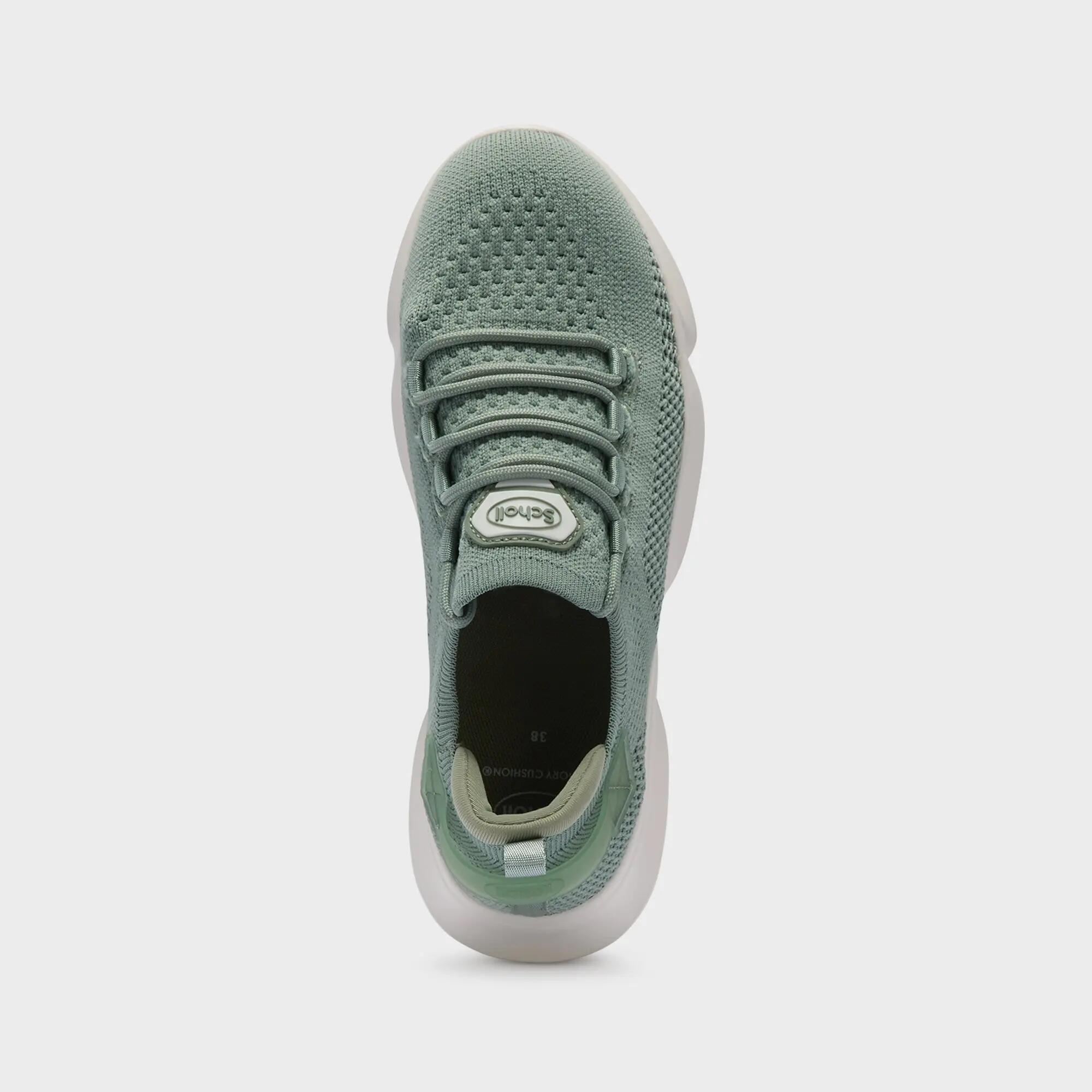 Sapatilhas Caminhada desportiva mulher Camden Verde-sálvia 3/4