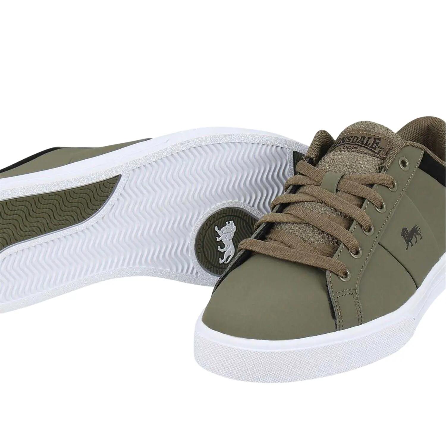 "Latimer" Sneaker für , Leder Herren Khakigrün 4/4