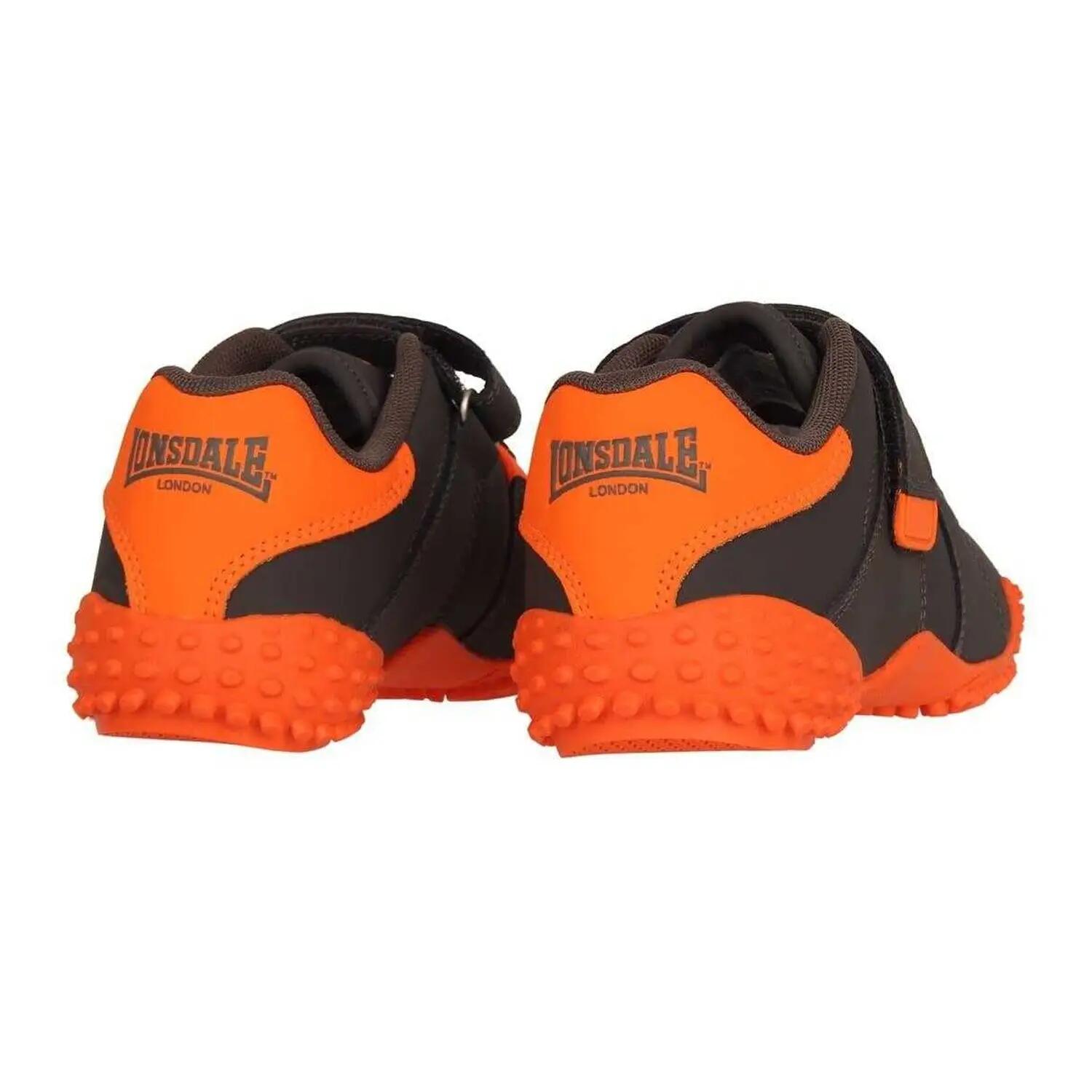 "Fulham" Sneaker für , Leder Kinder Holzkohle 2/5