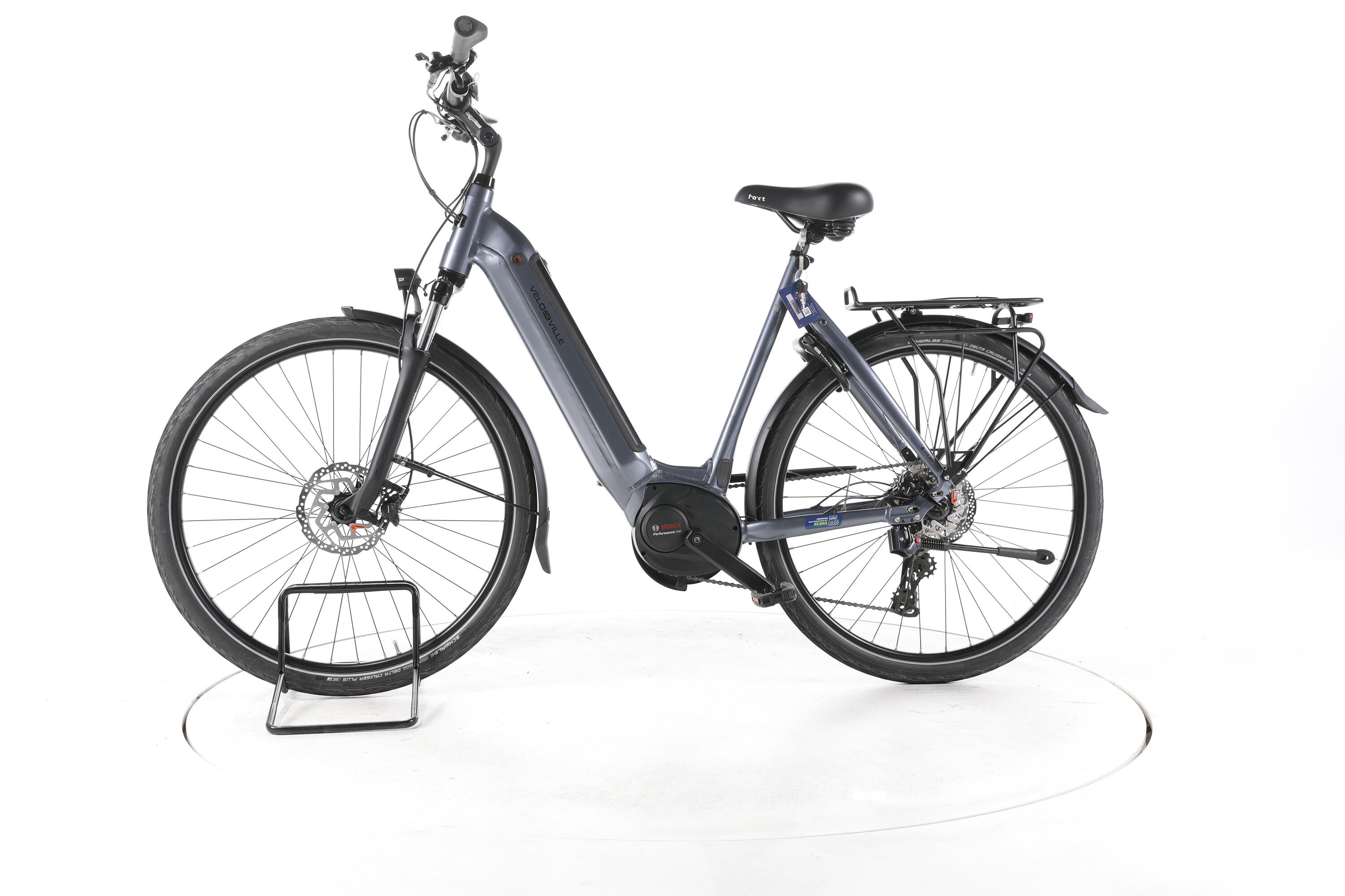 Tweedehands - Velo de Ville AEB 890 Trekking E-Bike Lage instap - Zeer goed 6/7