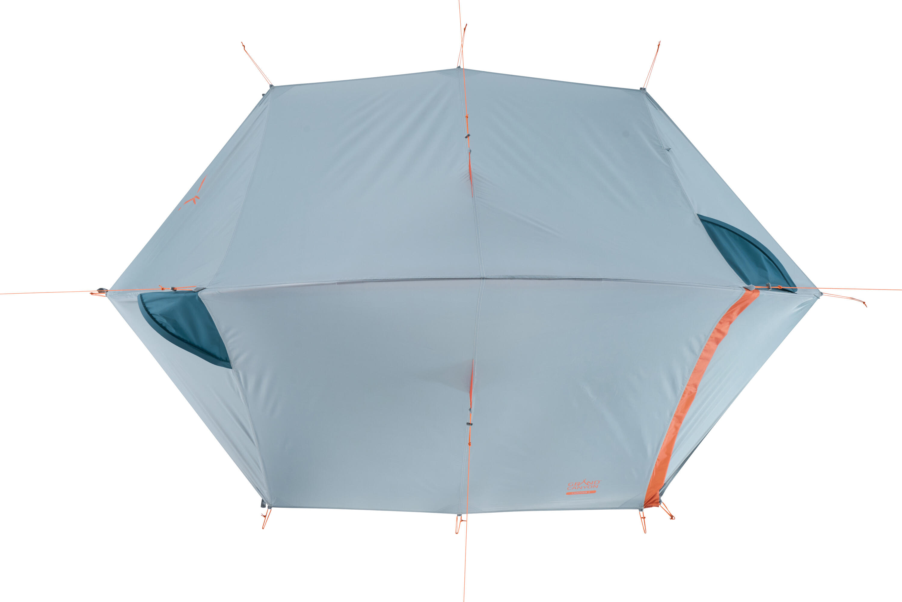 zelt villa 4 qeedo Quick M, Personen Familienzelt mit Quick-Up Schnellaufbau-System gestänge Webbing:Multicam (Jacquard Weave) Notfall-Schlafsack, leichte, wasserdichte Thermo-Notfalldecke,