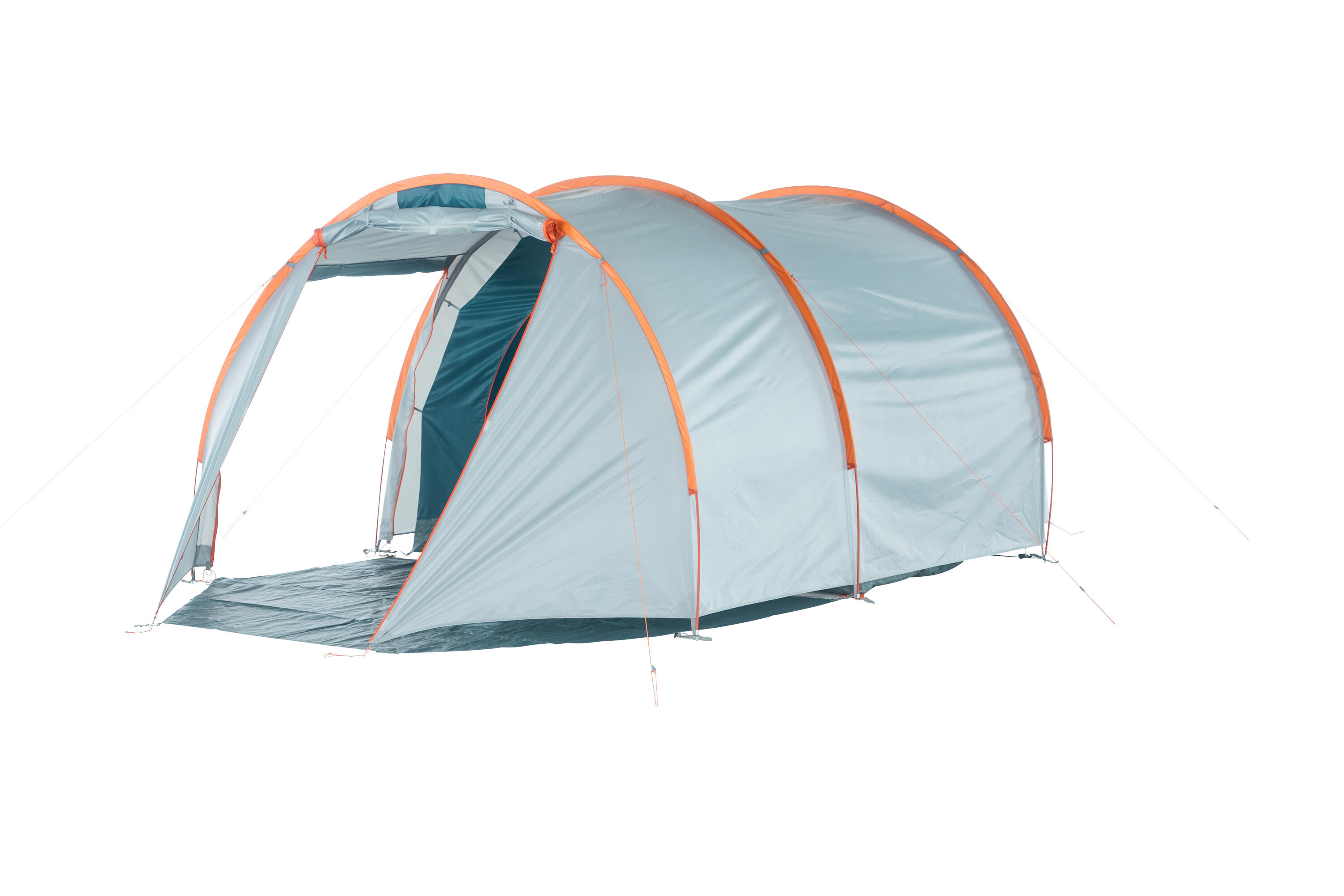 Tenda - campeggio - spaziosa, resistente al vento - robson 3 5/7