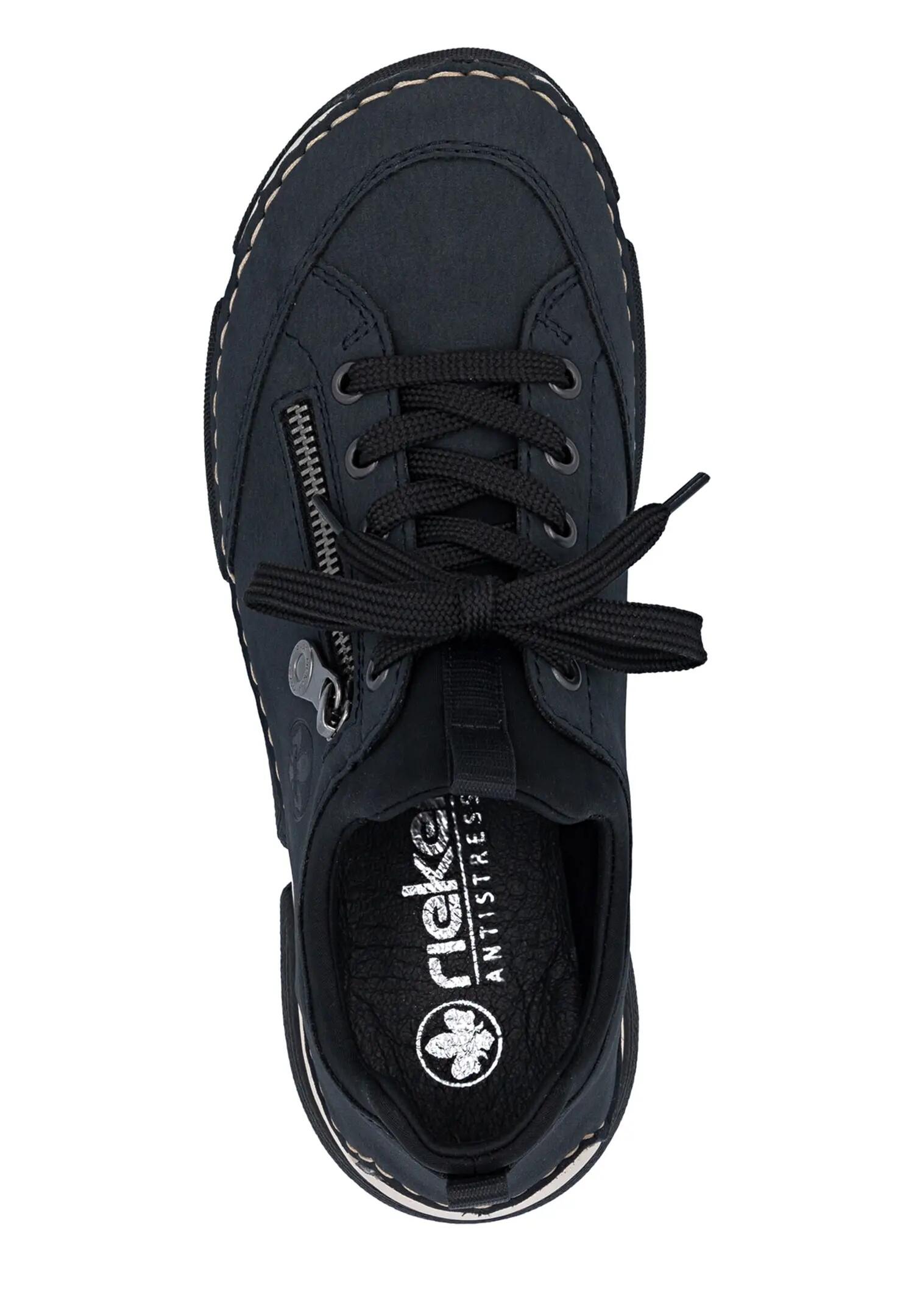 Rieker Damen Halbschuh Slipper Schuhe 45973-17 Blue 3/7