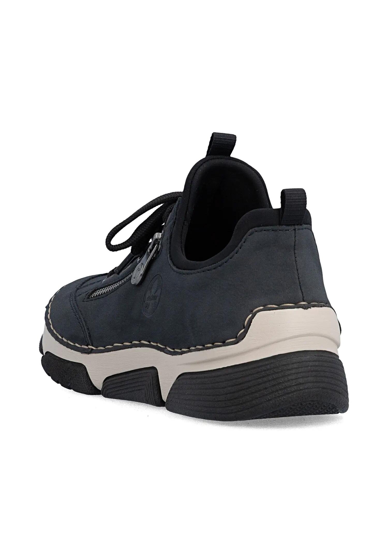 Rieker Damen Halbschuh Slipper Schuhe 45973-17 Blue 2/7