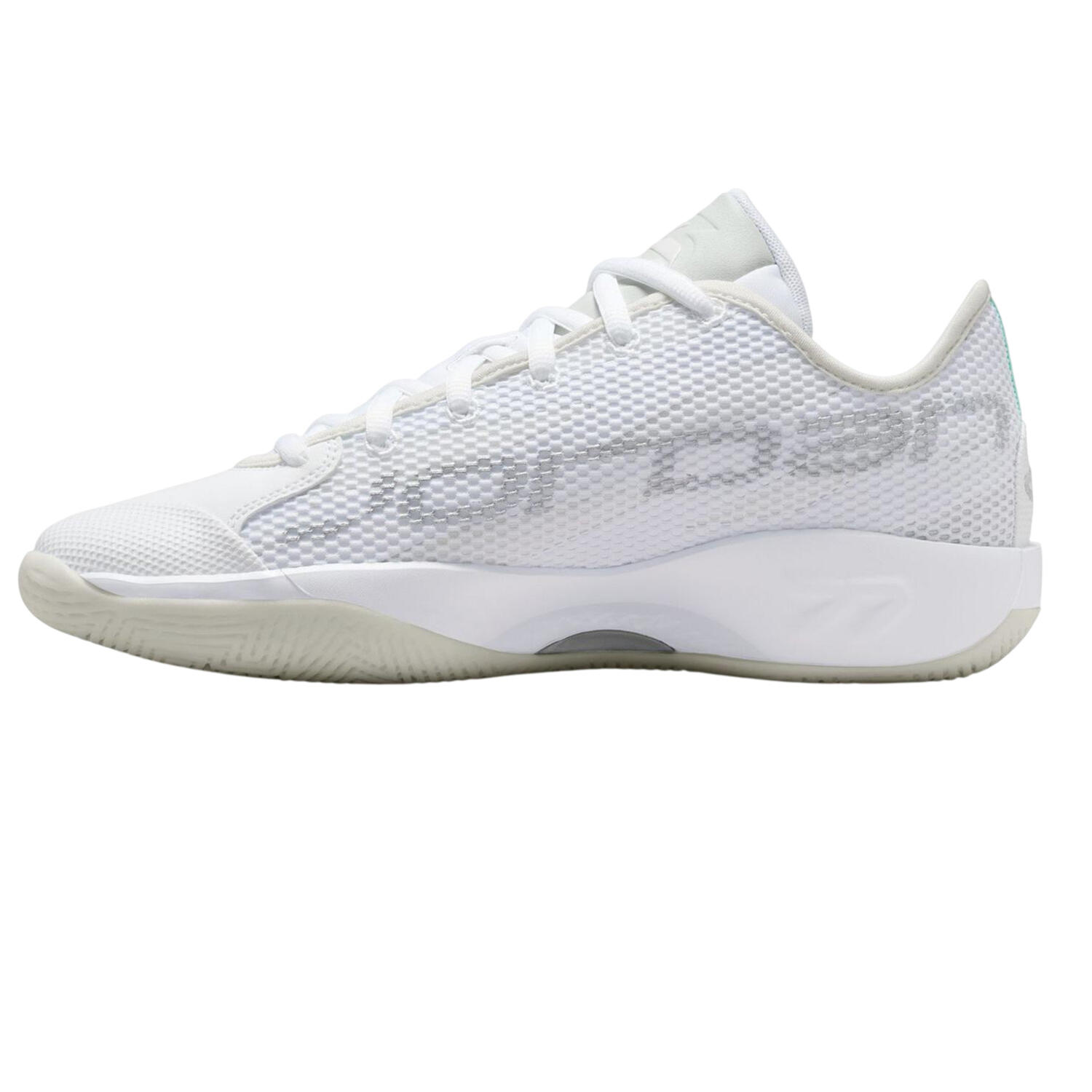 Scarpe Da PallacanestroUomo Nike Luka 77 Bianco 3/4
