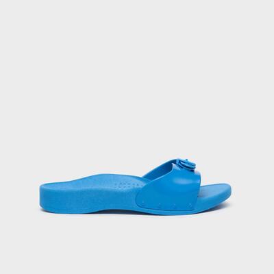 Badslippers zwemmen dames scholl sun petrolblauw