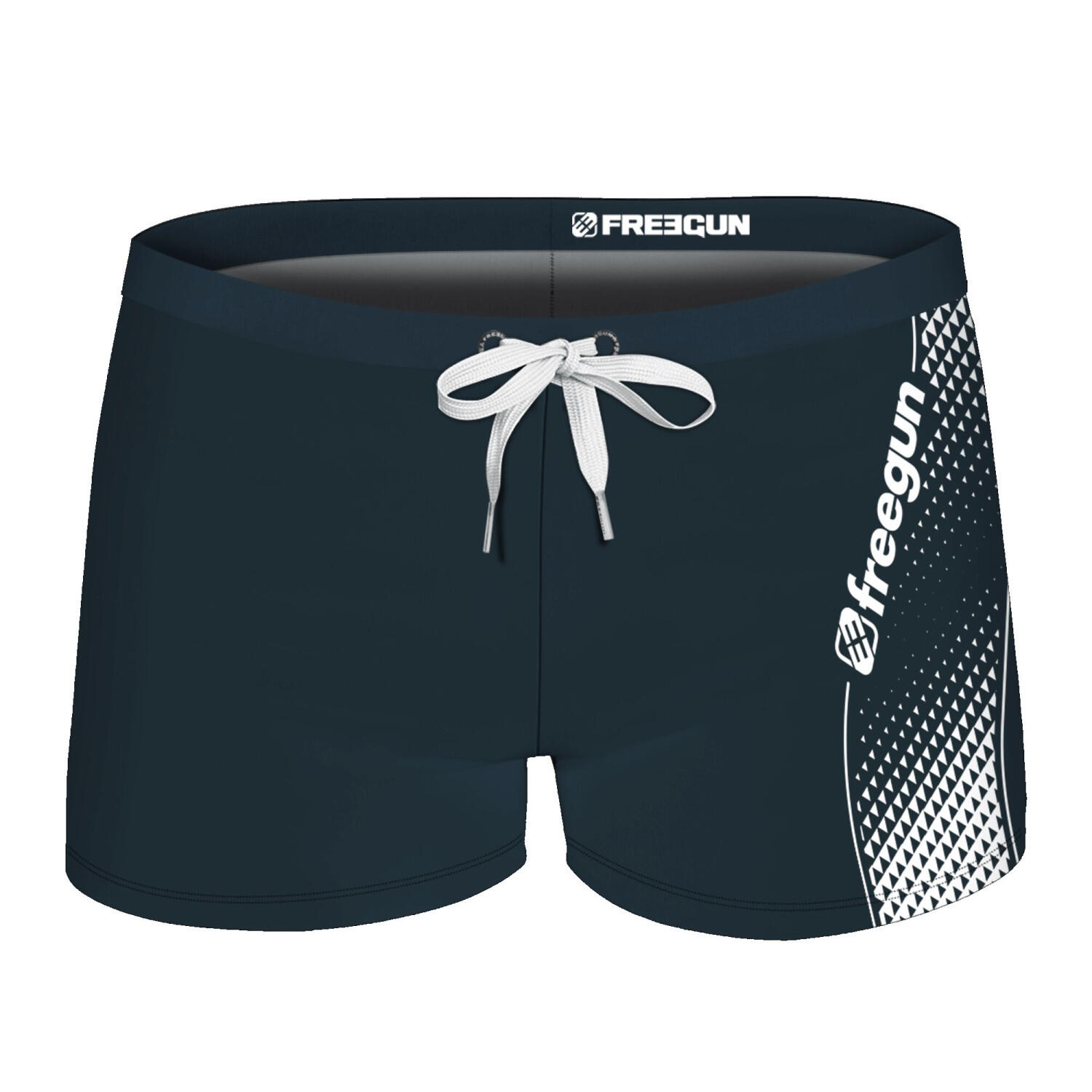 Boxer de bain homme imprimé et uni Bleu 1/1