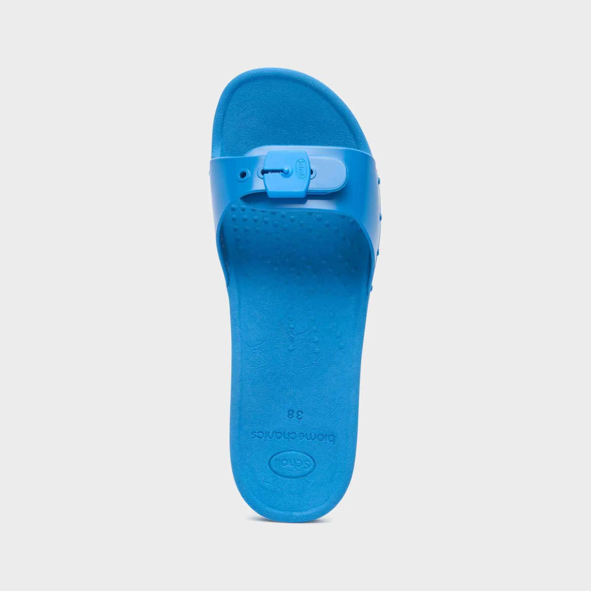 Badslippers Zwemmen dames Scholl Sun Petrolblauw 3/4