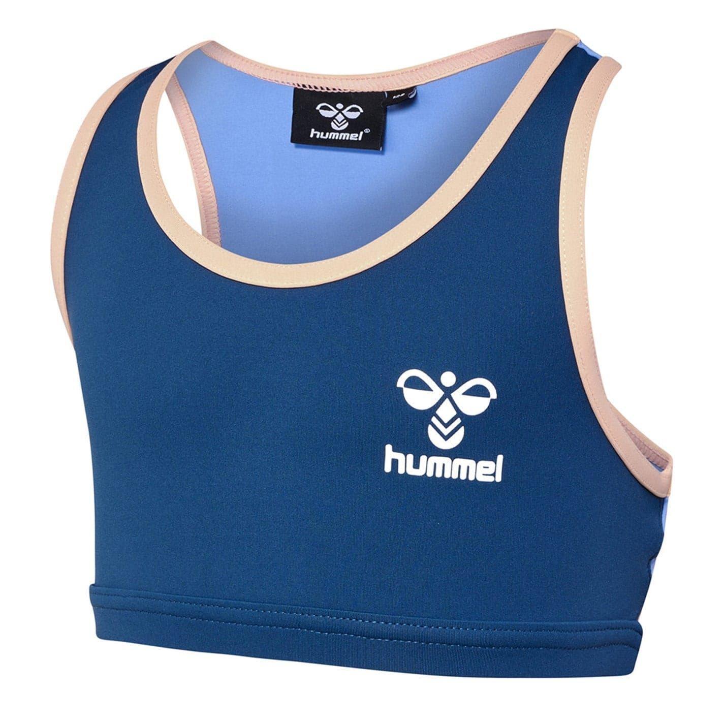 Girls Colour Block TwoPiece Swimsuit (Dark Denim) 4/5