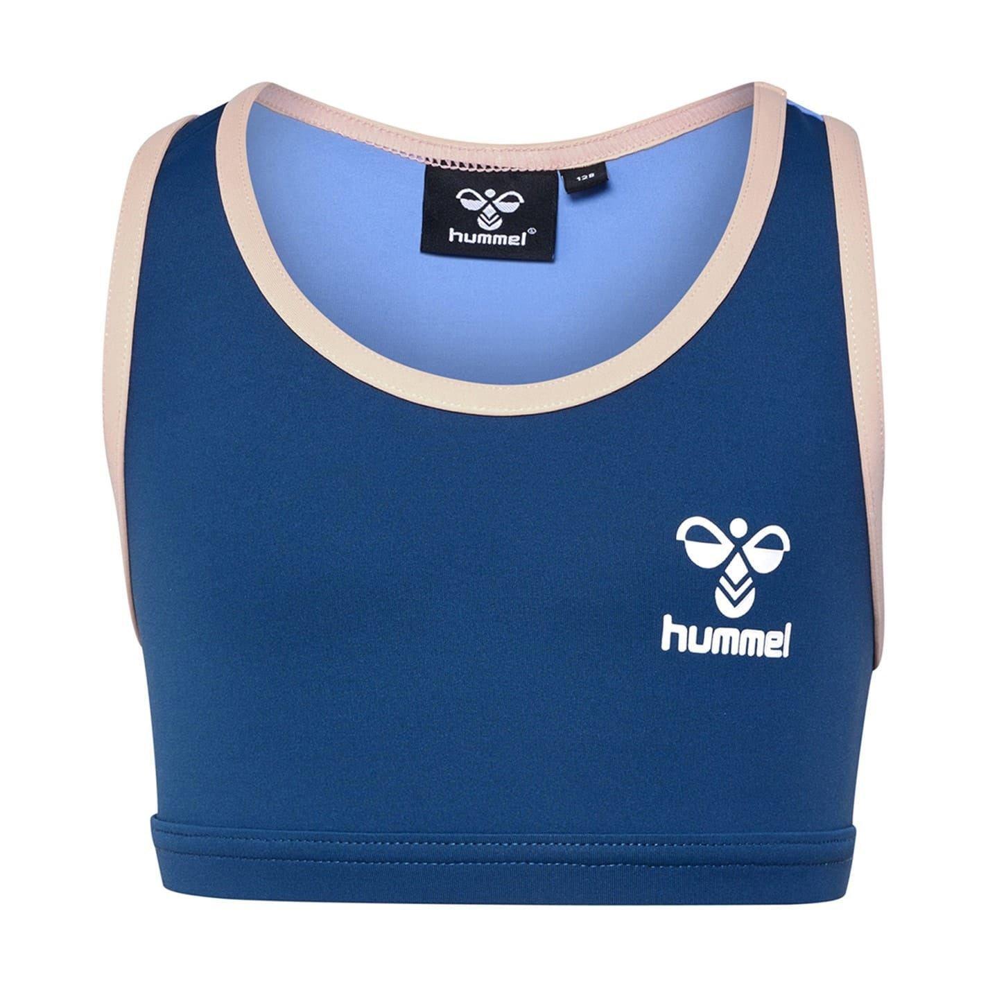 Girls Colour Block TwoPiece Swimsuit (Dark Denim) 3/5