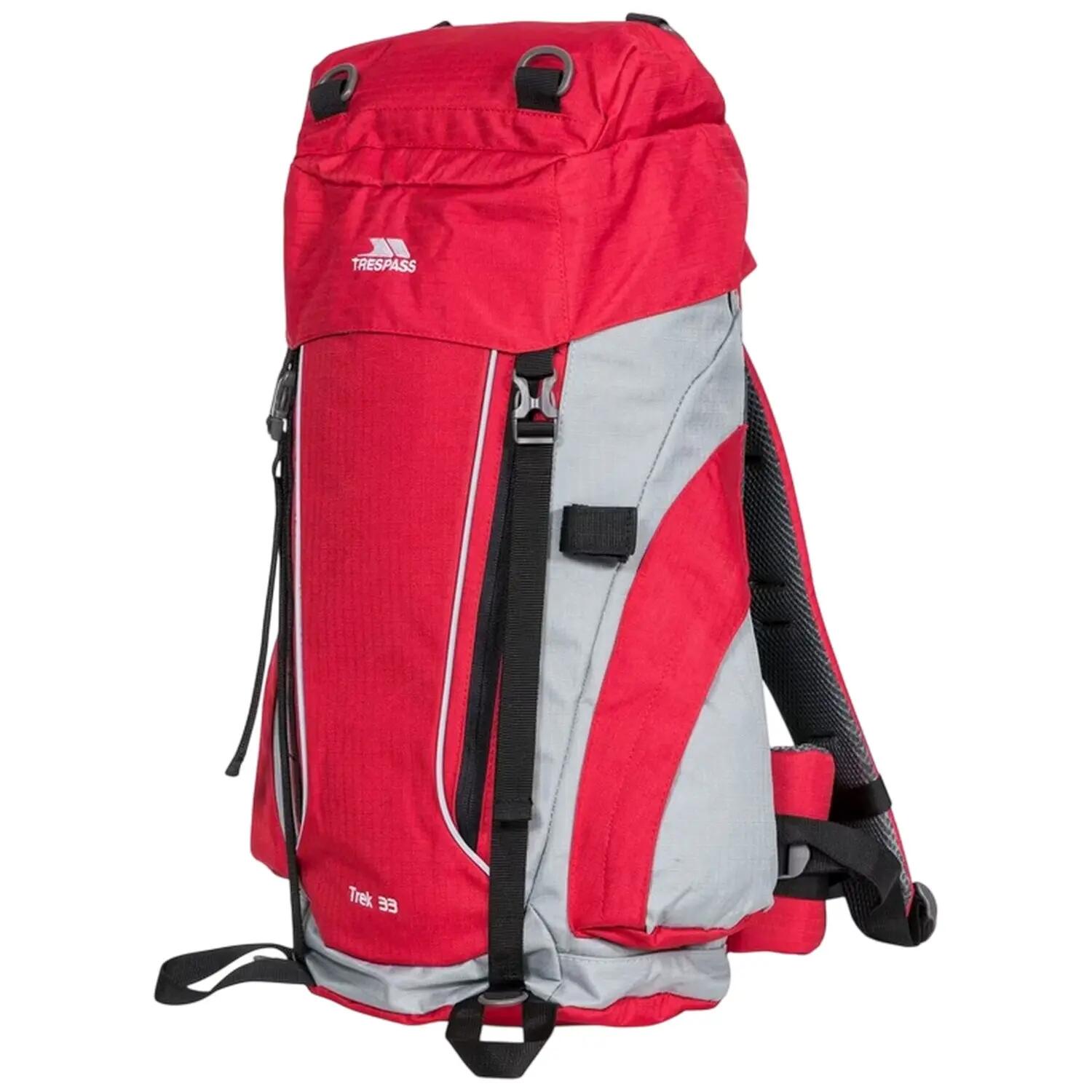Trekking 33L Zaino Trespass Tono Rosso 4/5