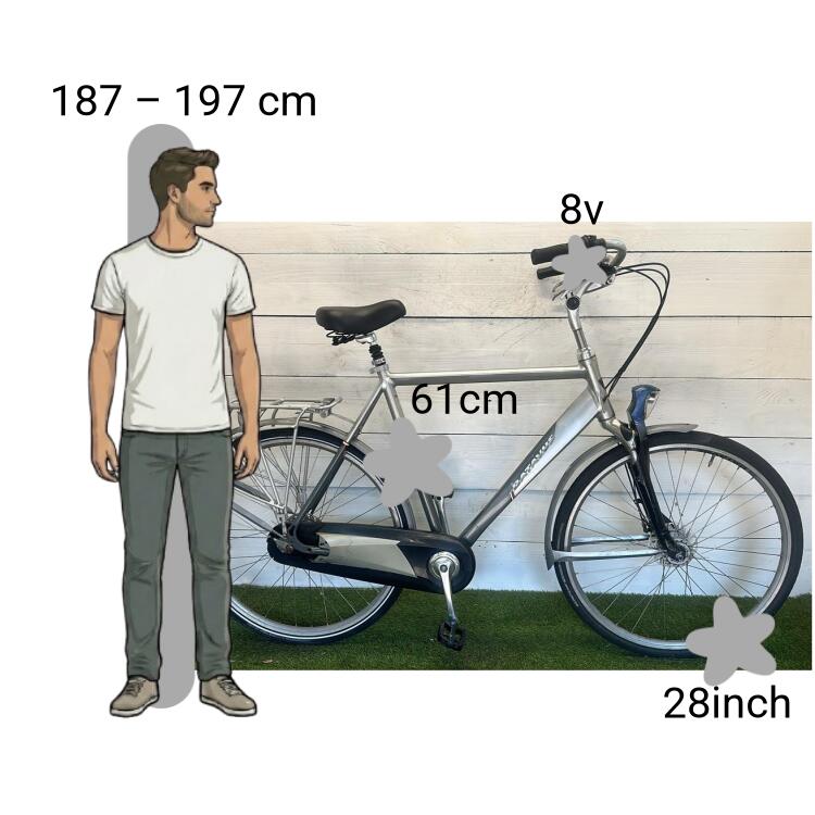 Bicicletta usata Batavus Intermezzo 2/4
