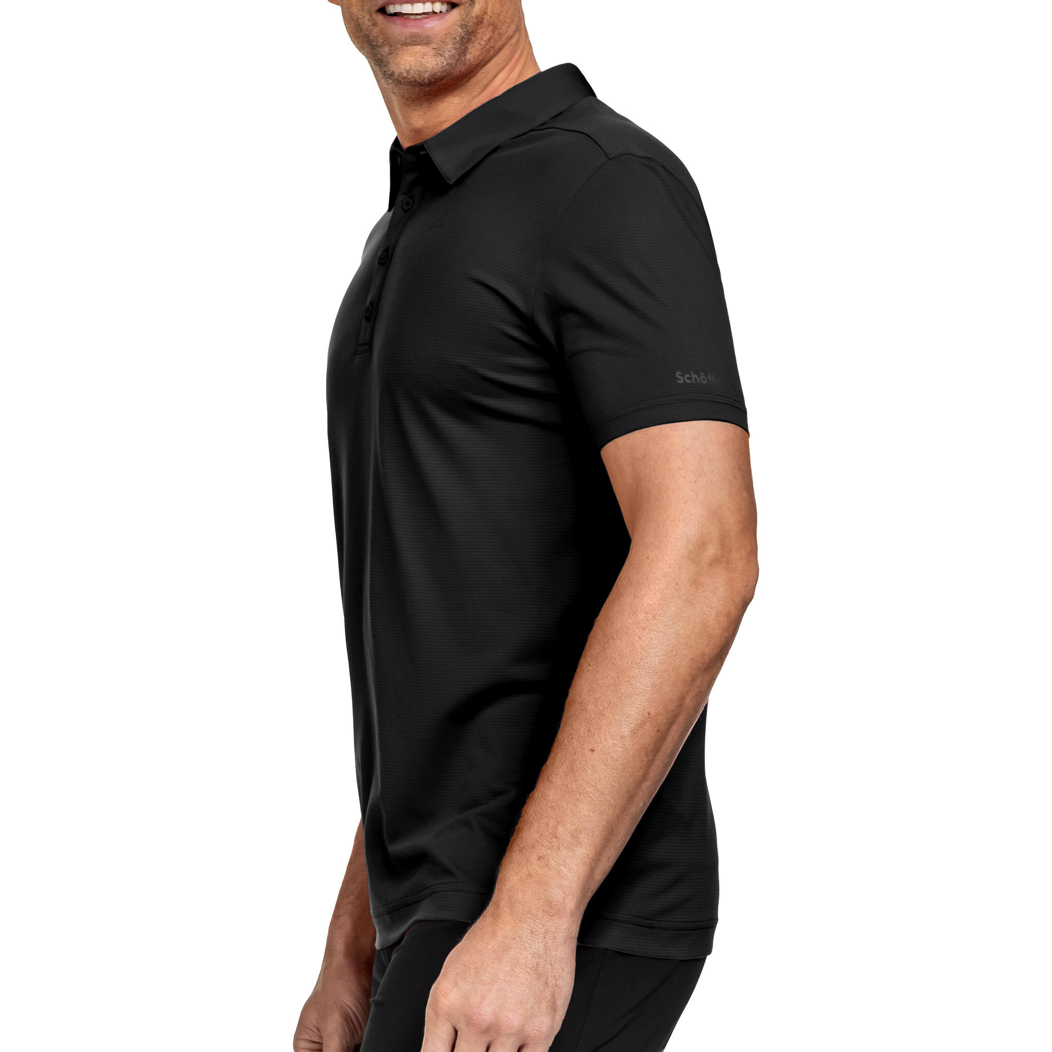 Poloshirt schnelltrocknend feuchtigkeitsabführend Herren - CIRC Poloshirt Tauron 3/4