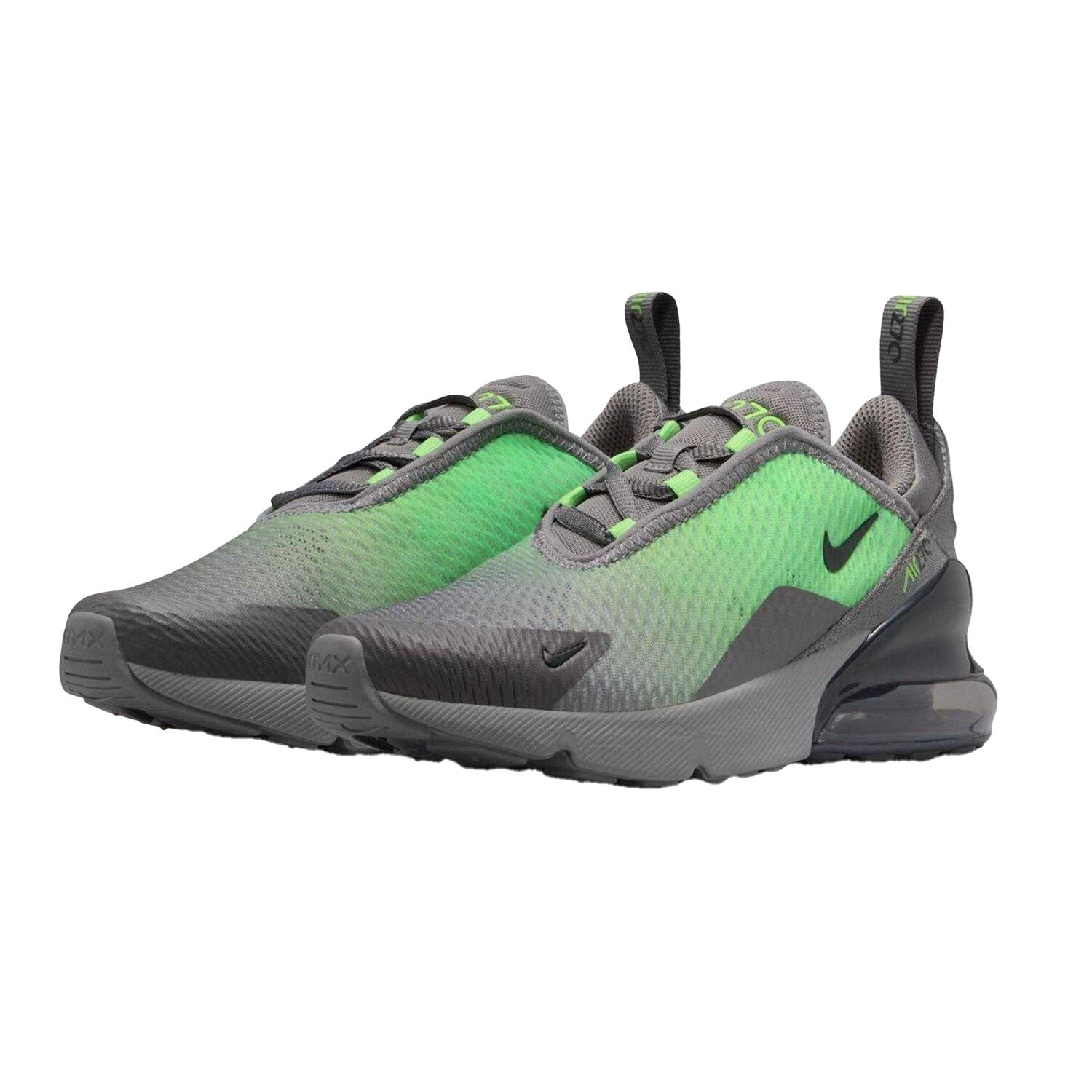 Scarpe SportiveBambini Nike Air Max 270 Grigio Volt 5/5