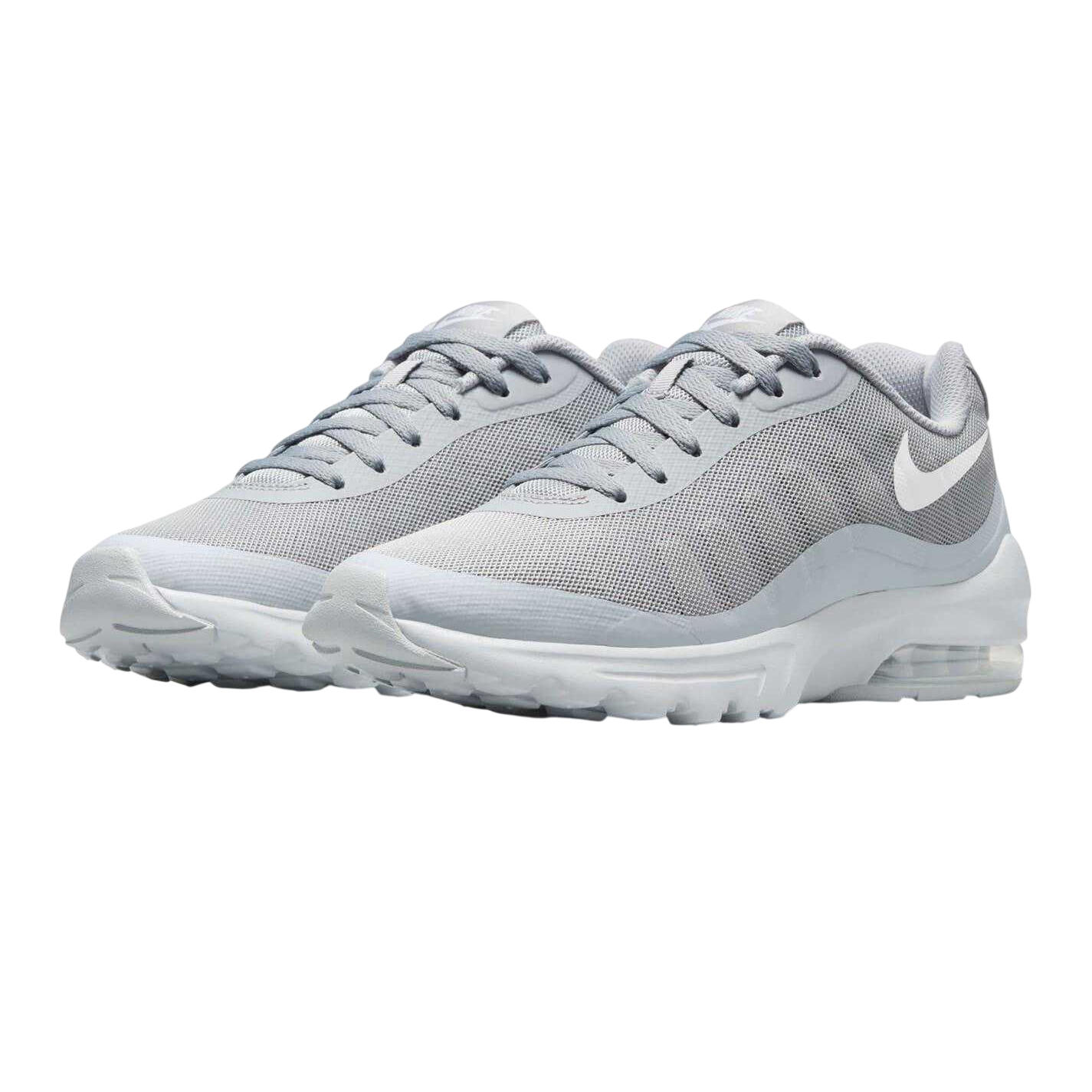 Mens Air Max Trainers (Grey/White) 5/5