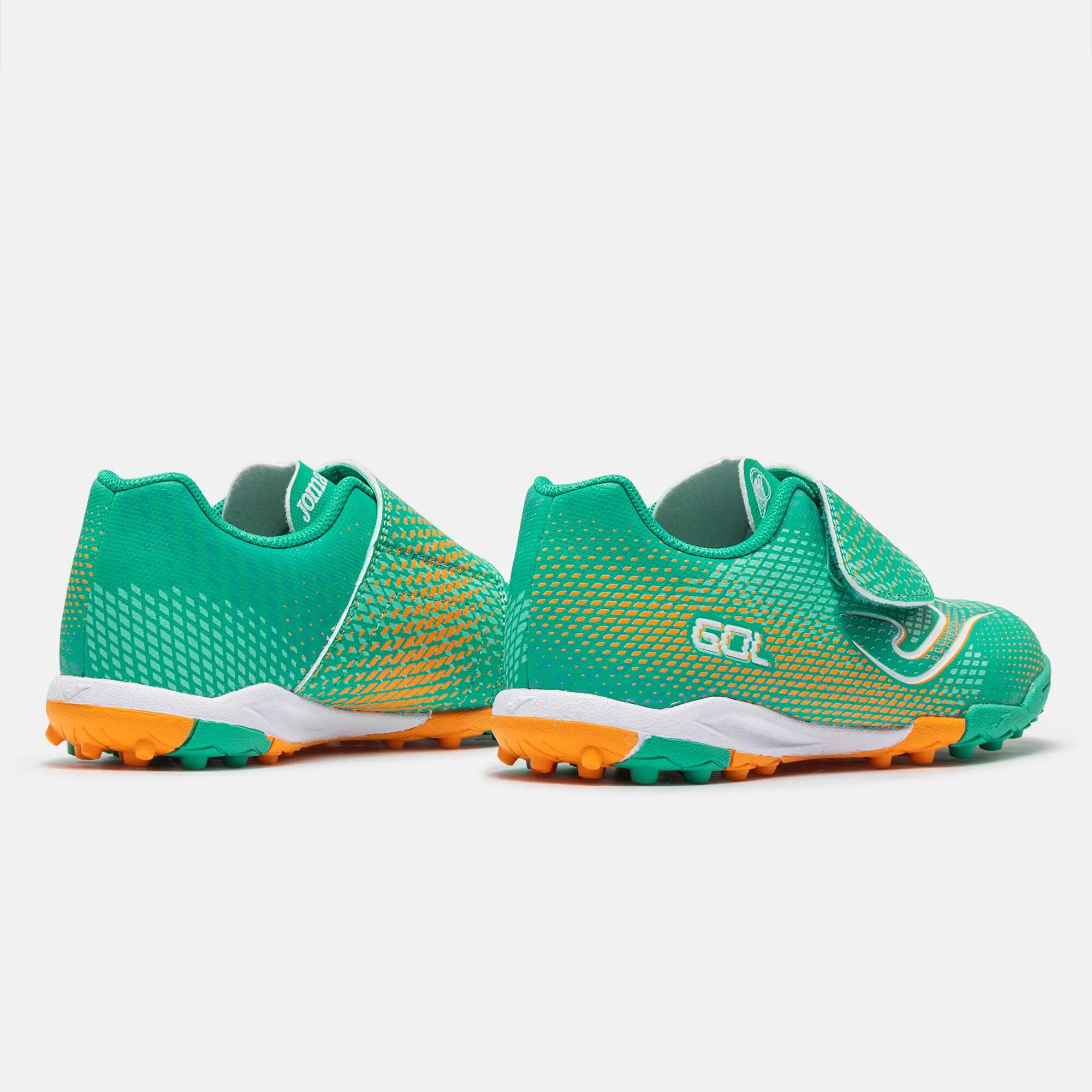 Botas Fútbol Fútbol Niños Joma Gol Jr 26 TF Verde 3/5