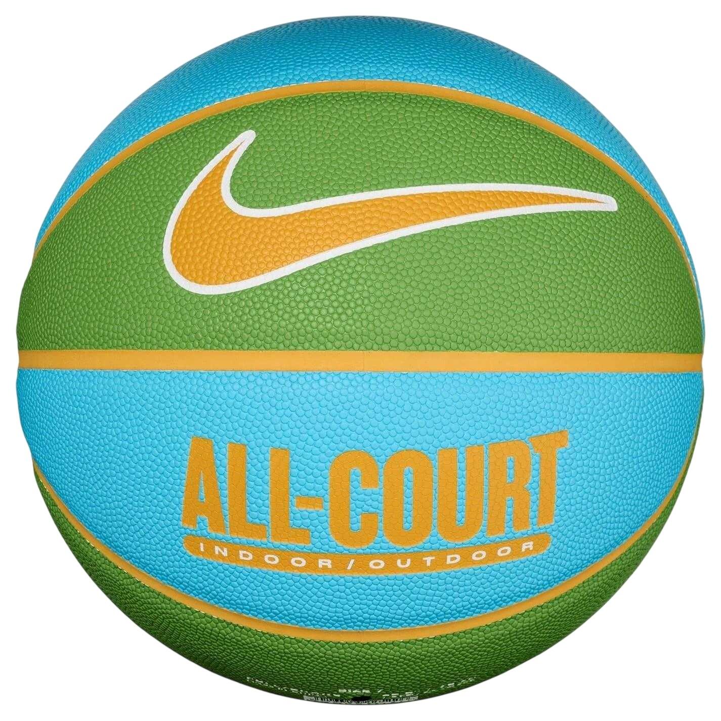 All Court tweekleurige basketbal (Blauw/Goud) 7 2/3