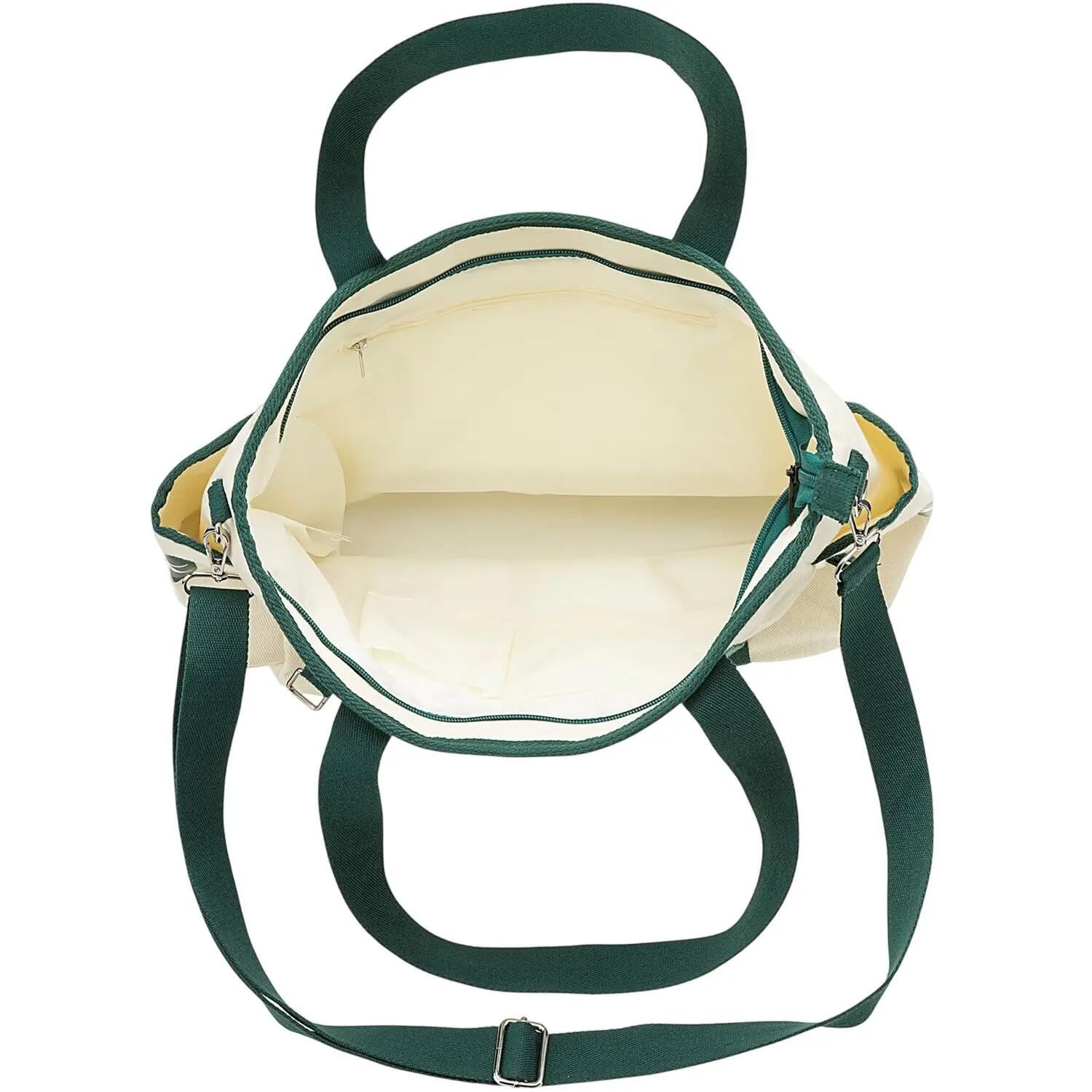 Tote Bag Tennis (Blanc / Vert) Taille unique 6/6