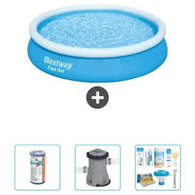Bestway fast set rond - 366x76 cm - 4-delig s22656