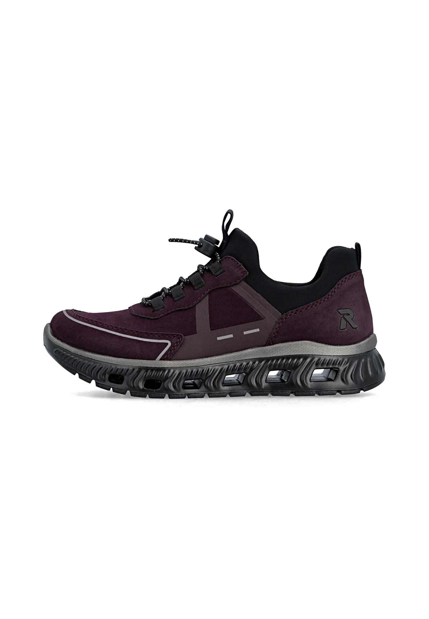 Rieker Damen EDINA Sneaker vegan MemoSoft  M6062-30 Red 4/7