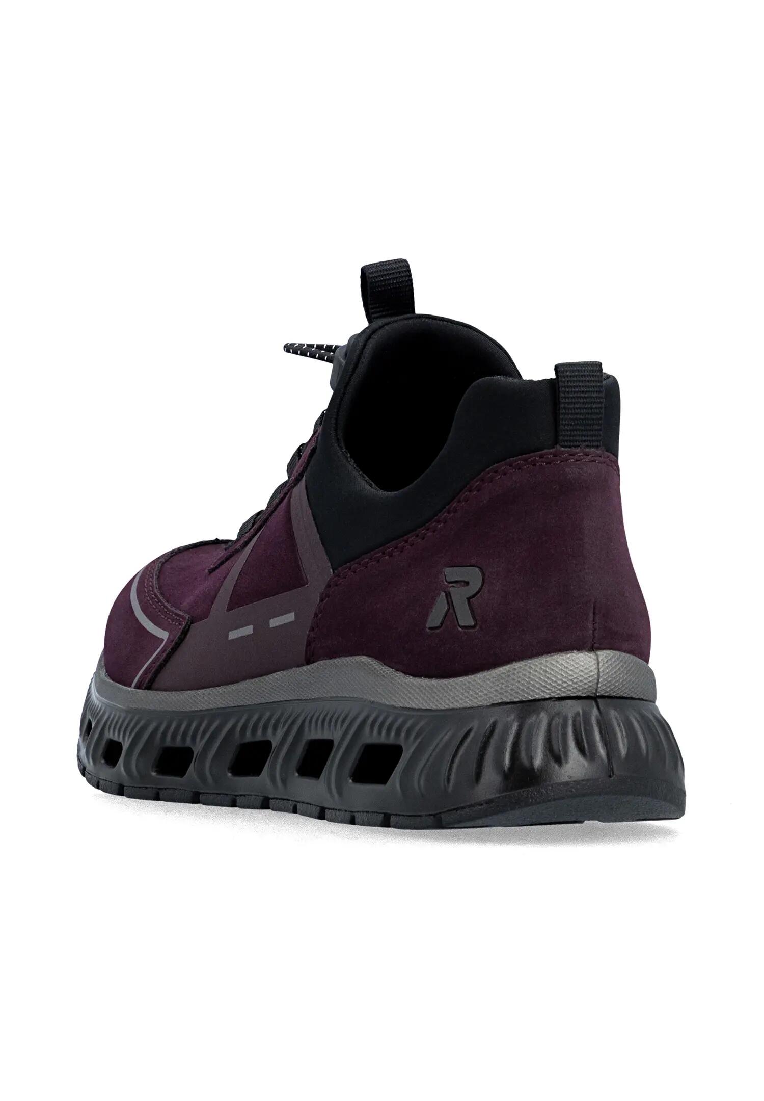 Rieker Damen EDINA Sneaker vegan MemoSoft  M6062-30 Red 2/7
