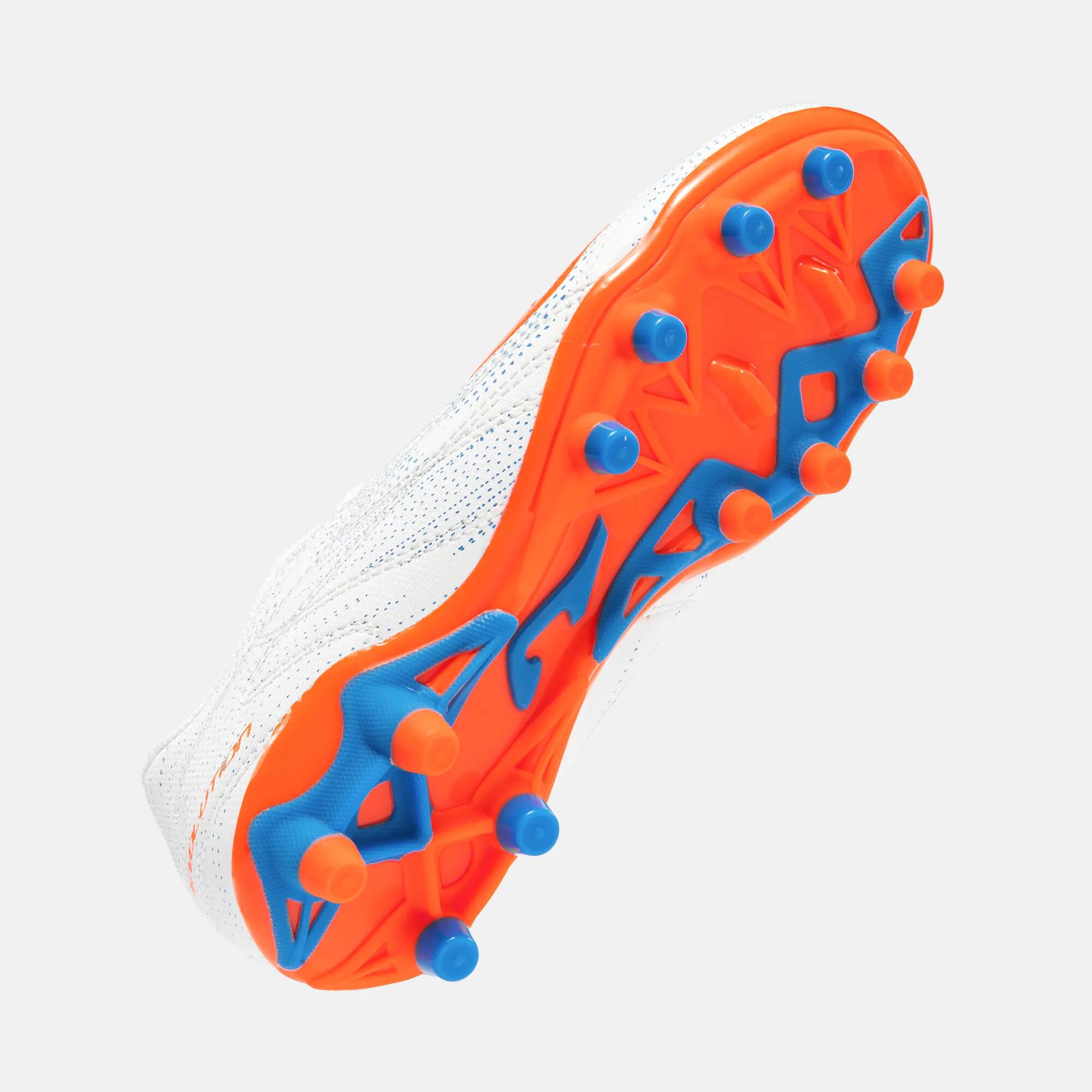 Chaussures Football Football Enfants Joma Evolution Jr 26 FG Blanc 5/5