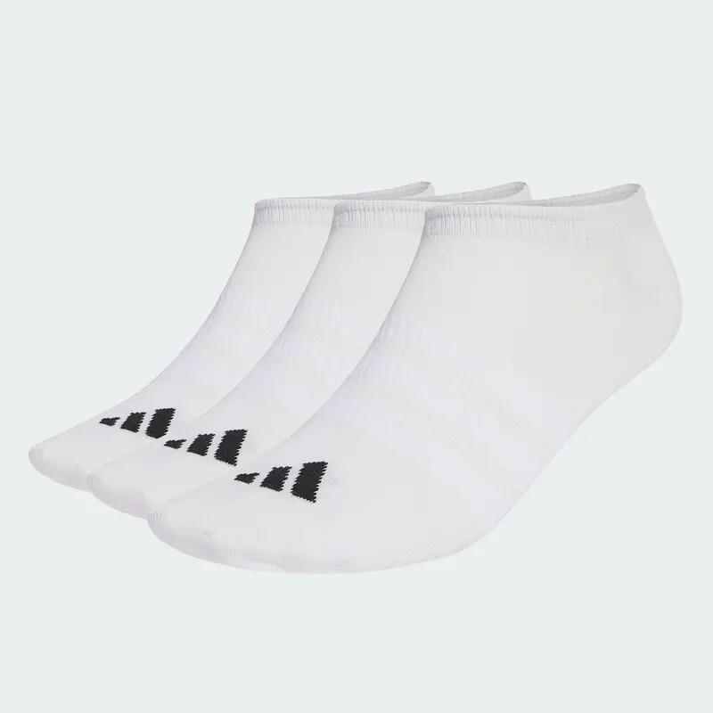 Adidas T ESS NS 3P Unisex Sports Liner Socks White-picture-38
