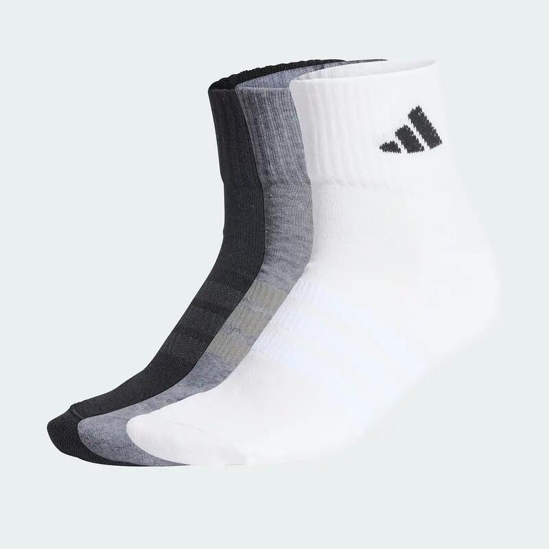 Adidas C ESS ANK 3P Unisex Sports Ankle Socks Grey -  1