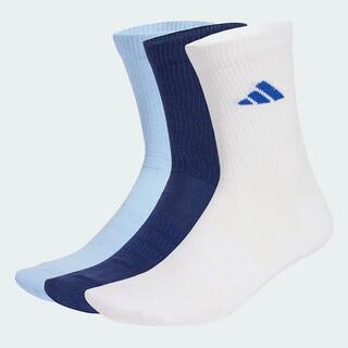 Adidas C ESS CRW 3P Unisex Sports Crew Socks Blue