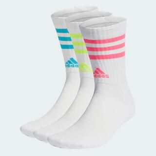 Unisex Crew Sports Socks 3S C Spw (3 Pairs) - White