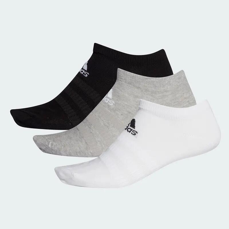Adidas LIGHT LOW 3PP Unisex Training Socks Grey-image-0