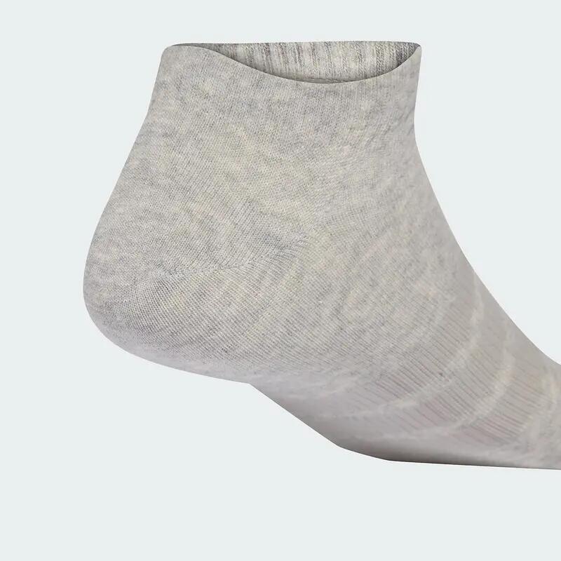 Adidas T ESS LOW 3P Unisex Sports Liner Socks Grey -  4