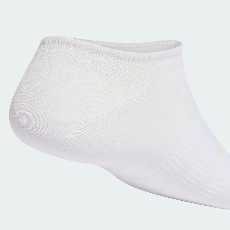 Adidas T ESS NS 3P Unisex Sports Liner Socks White -  4