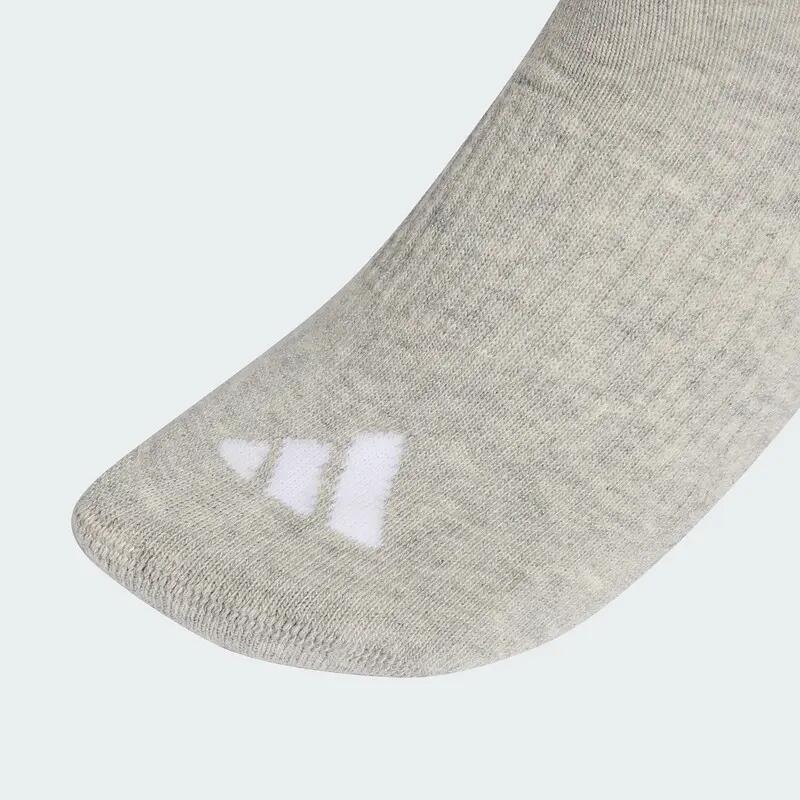 Adidas 3S ESS C MID 3P Unisex Sports Ankle Socks Grey -  5