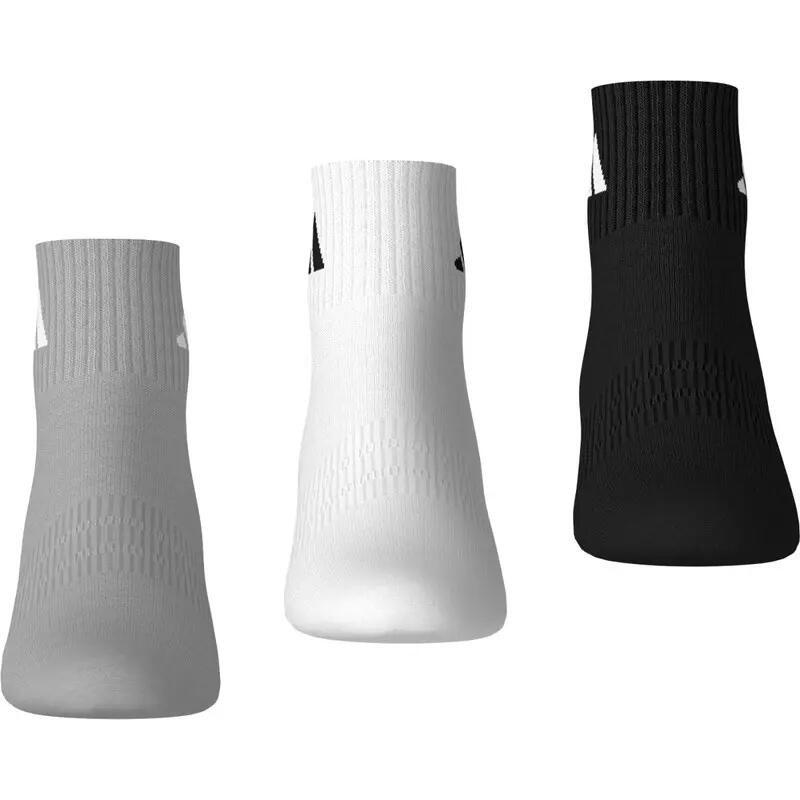 Adidas C ESS ANK 3P Unisex Sports Ankle Socks Grey -  3
