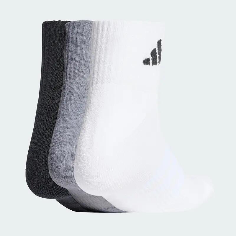 Adidas C ESS ANK 3P Unisex Sports Ankle Socks Grey -  2