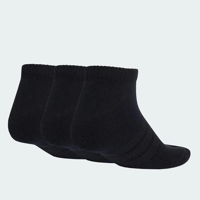 Adidas C ESS LOW 3P Unisex Sports Liner Socks Black -  2
