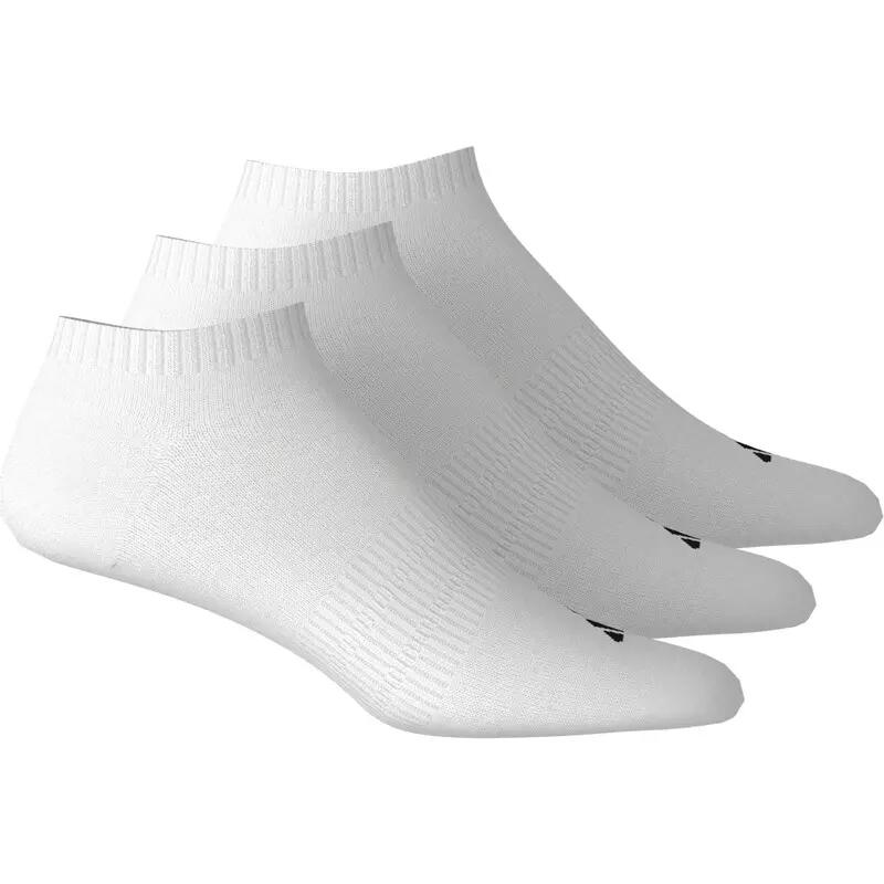 Adidas C ESS LOW 3P Unisex Sports Liner Socks White -  3