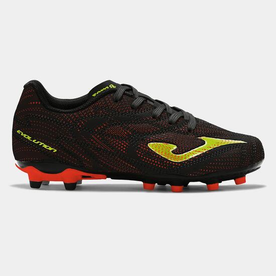 Chaussures Football Football Enfants Joma Evolution Jr 26 FG Noir